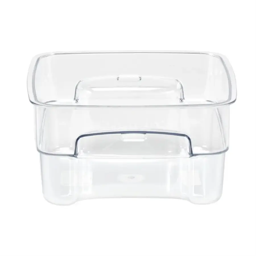 FreshPro Camsquare food storage box | 1.9L | Polycarbonate | 10(h) x 18.5(w) x 18.5(d)cm