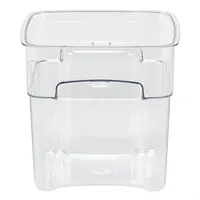 Boîte de conservation alimentaire FreshPro Camsquare | 3,8 L | Polycarbonate | 18,7 (h) x 18,5 (l) x 18,5 (p) cm