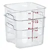 Cambro FreshPro Camsquare food storage box | 5.7L | Polycarbonate | 18.5(h) x 21.5(w) x 21.5(d)cm
