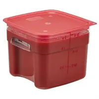 Boîte de conservation alimentaire FreshPro Camsquare | 5,7 L | Polycarbonate | 18,5 (h) x 21,5 (l) x 21,5 (p) cm