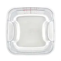 FreshPro Camsquare voedselvoorraadpot | 7,6L | Polycarbonaat | 23(h) x 21,5(b) x 21,5(d)cm