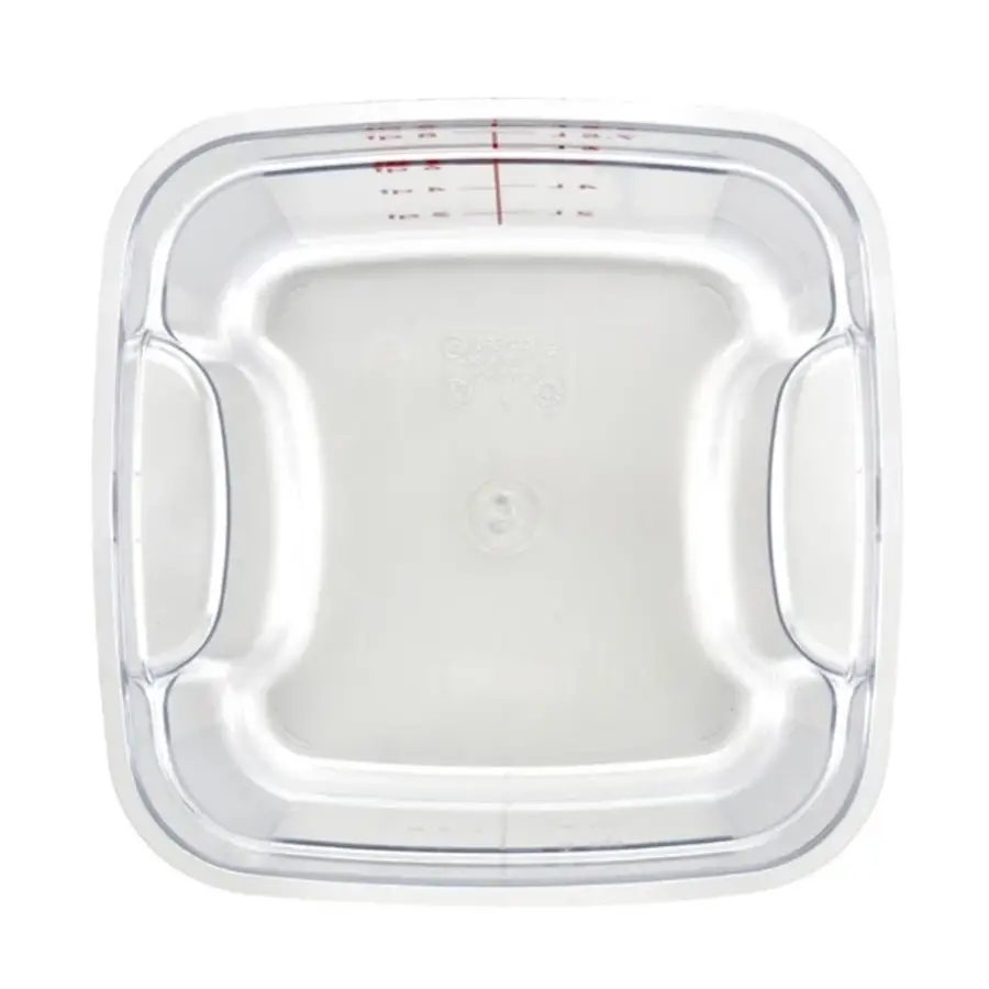 FreshPro Camsquare food storage jar | 7.6L | Polycarbonate | 23(h) x 21.5(w) x 21.5(d)cm