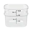 Cambro FreshPro Camsquare food storage box | 11.4L | Polycarbonate | 21(h) x 25.6(w) x 31(d)cm