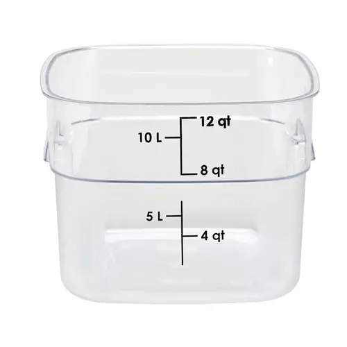  Cambro FreshPro Camsquare food storage box | 11.4L | Polycarbonate | 21(h) x 25.6(w) x 31(d)cm 