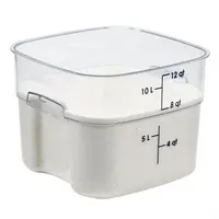 Boîte de conservation alimentaire FreshPro Camsquare | 11,4 L | Polycarbonate | 21(h) x 25,6(l) x 31(p)cm