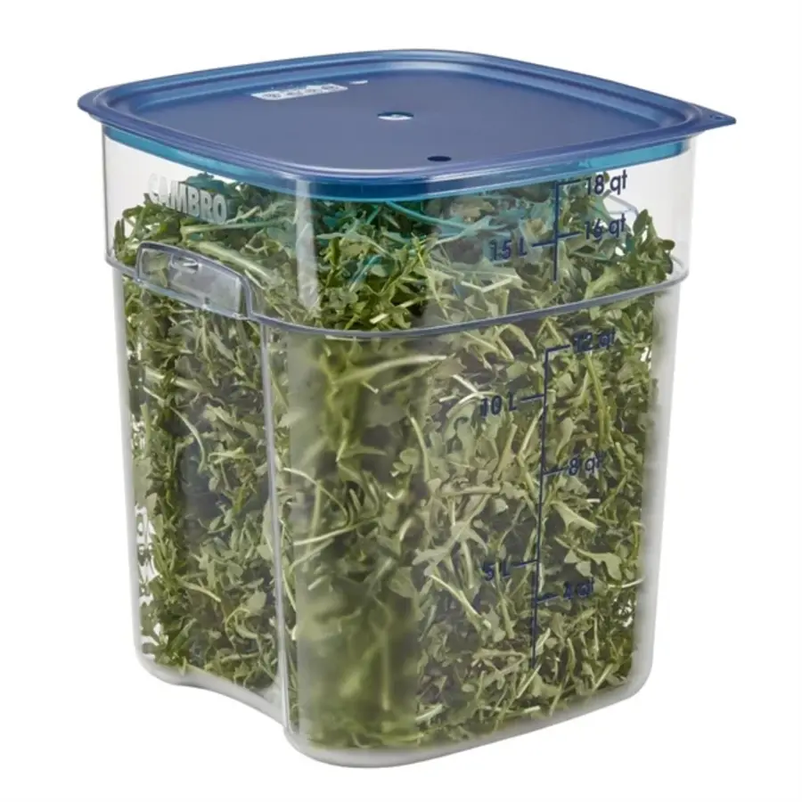 FreshPro Camsquare Frischhaltedose | 17,2 l | Polycarbonat | 32 (H) x 25,6 (B) x 31 (T) cm