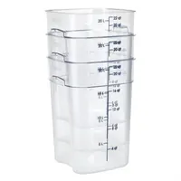 FreshPro Camsquare Frischhaltedose | 20,8 l | Polycarbonat | 40 (H) x 25,6 (B) x 31 (T) cm