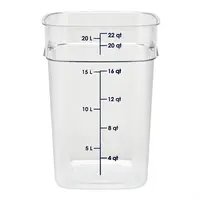 FreshPro Camsquare Frischhaltedose | 20,8 l | Polycarbonat | 40 (H) x 25,6 (B) x 31 (T) cm