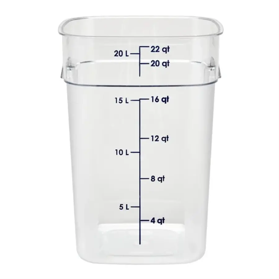 FreshPro Camsquare Frischhaltedose | 20,8 l | Polycarbonat | 40 (H) x 25,6 (B) x 31 (T) cm