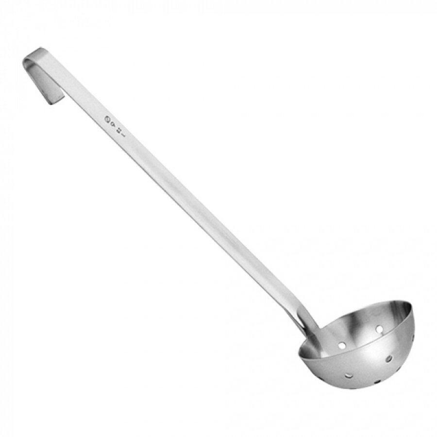 Serving spoon perforated