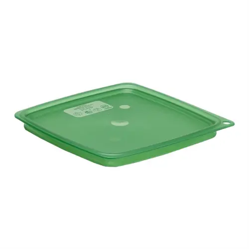  Cambro FreshPro doorzichtig deksel | Groen | Polypropyleen |19x 19 cm 