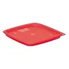 Cambro FreshPro clear lid | Red | Polypropylene |22x 22 cm