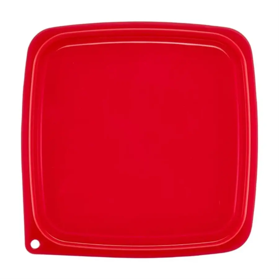 FreshPro clear lid | Red | Polypropylene |22x 22 cm