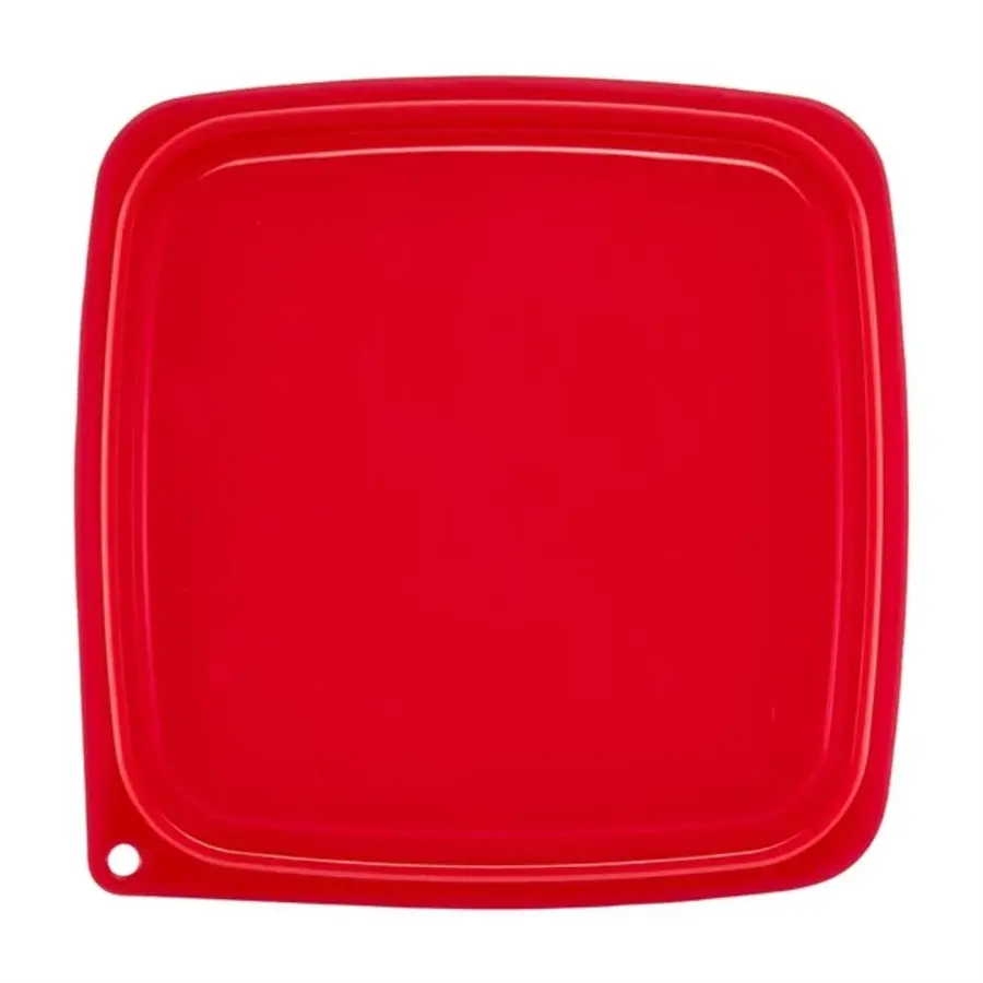FreshPro transparent lid | Red | Polypropylene | 22x 22 cm