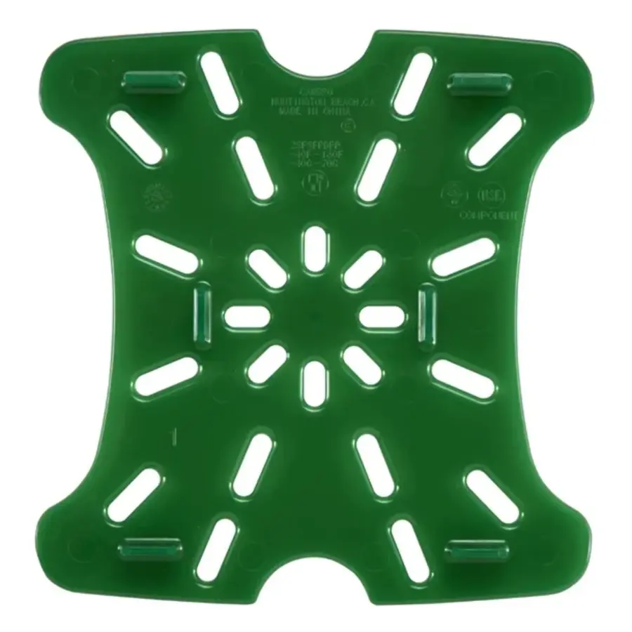 Cambro FreshPro Green afvoerrooster | Polycarbonaat | 16,5 x 16,5cm