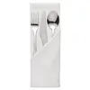 Serviette de table Mitre Luxury Luxor | Blanc | 55x55cm | (10 pièces)