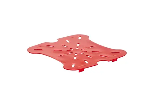  Cambro Cambro FreshPro Red Drain Rack | Polycarbonate | 19.5 x 19.5 cm 