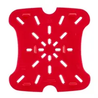 Cambro FreshPro Red Drain Rack | Polycarbonate | 19.5 x 19.5 cm
