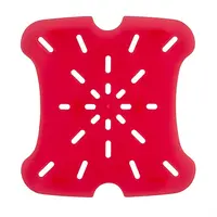 Égouttoir rouge Cambro FreshPro | Polycarbonate | 19,5 x 19,5 cm