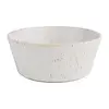 Olympia Olympia Cavolo white speckled flat round bowl | 143mm | (box 6)