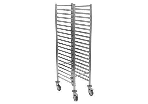  Bourgeat Matfer Bourgeat | Chariot d'emballage plat Gastronorm à 20 niveaux | 1/1GN 