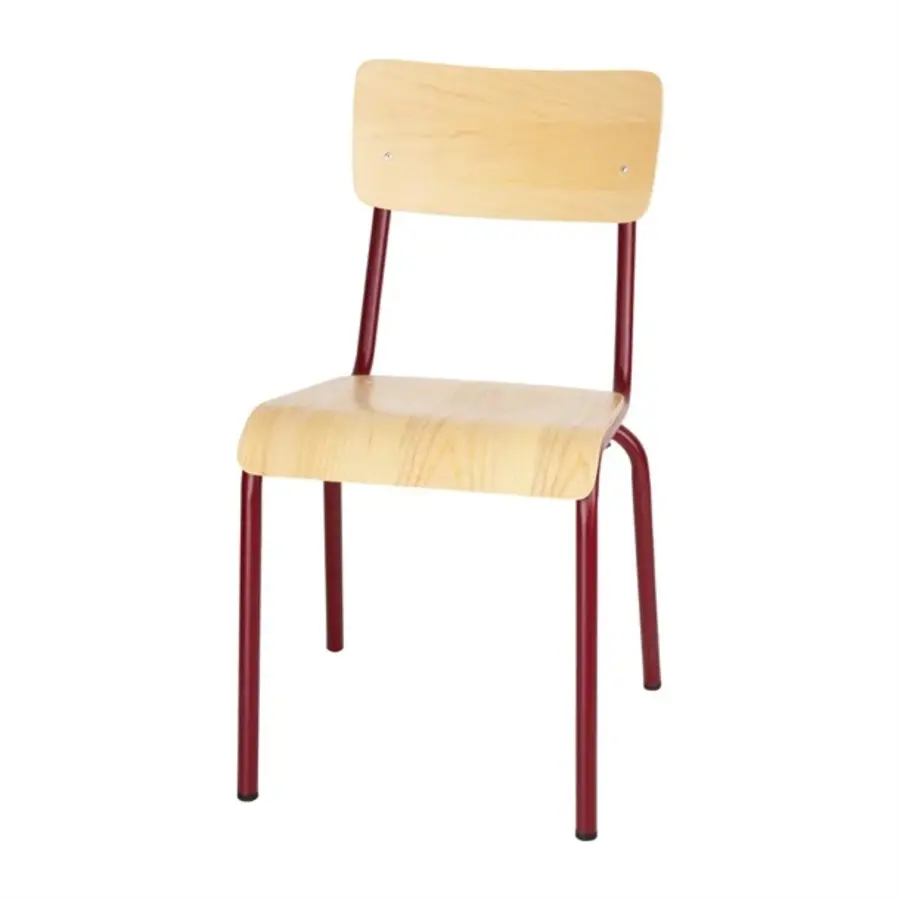 Chaises d'appoint Cantina avec coussin d'assise et dossier (4 pièces)