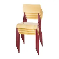 Chaises d'appoint Cantina avec coussin d'assise et dossier (4 pièces)
