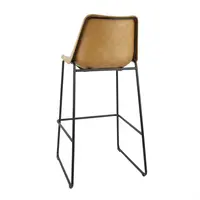 Rodeo high stool | camel