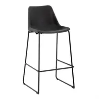Tabouret haut Rodeo | Noir