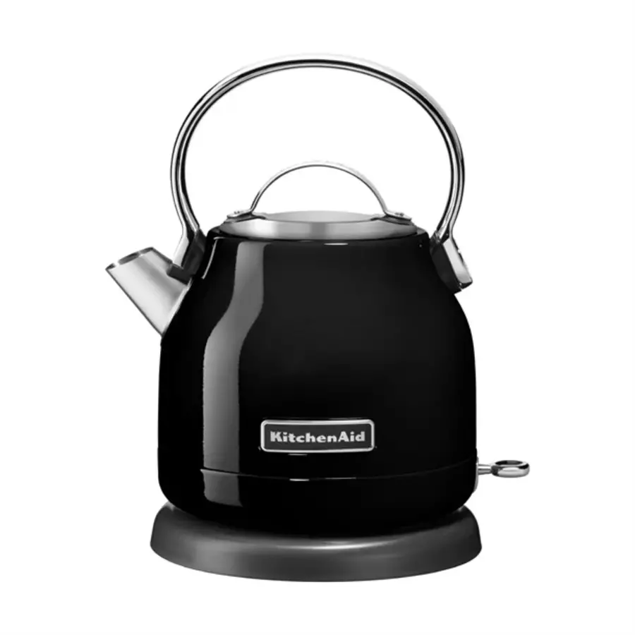 KitchenAid Klassischer Wasserkocher| Schwarz 1,25L