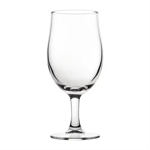 HorecaTraders Nucleated beer glasses, tempered glass | 280ml with CE marking | (12 pieces) 