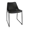 Bolero Rodeo side chairs | black | (2 pieces)
