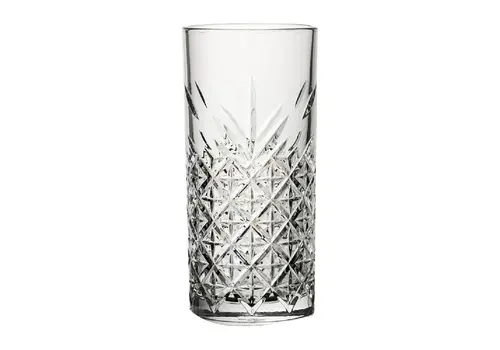  Zeitlose Vintage Longdrinkgläser | 370 ml | (12er-Packung) 