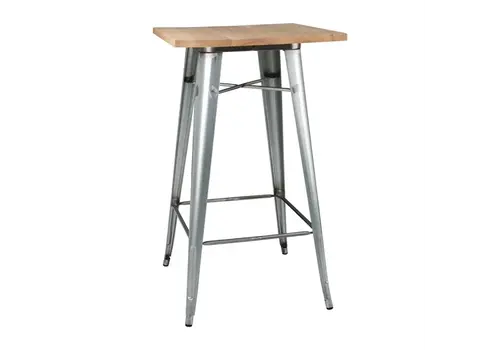  Bolero Bistro bar table | Galvanized Steel 
