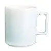 Olympia Fondant mugs aqua blue | 6 pieces | 340ml | Porcelain