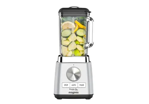 Magimix Mélangeur Power 5XL Satin | 2L | Verre | 220 V 