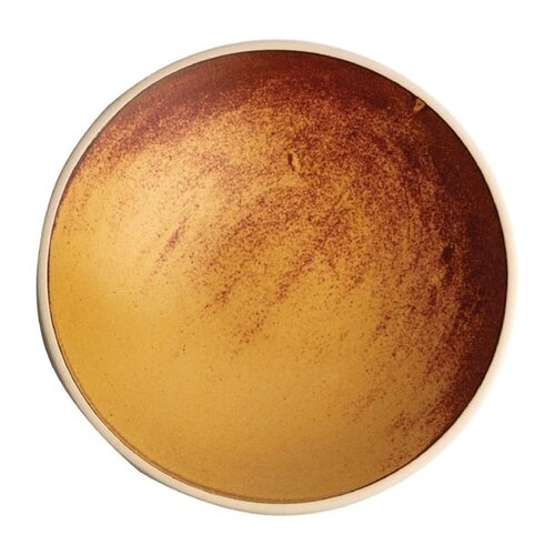  Olympia canvas shallow bowl sienna rust | 200mm | (pack of 6) 