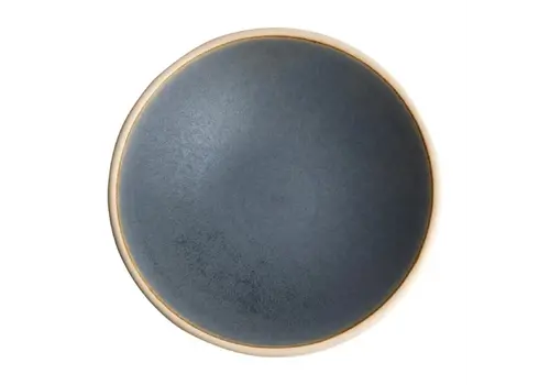  Olympia canvas ondiepe schaal blauw graniet | 200 mm | (pak van 6) 