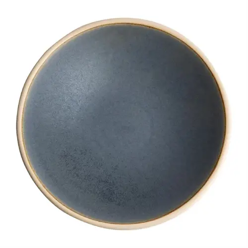  Olympia canvas ondiepe schaal blauw graniet | 200 mm | (pak van 6) 