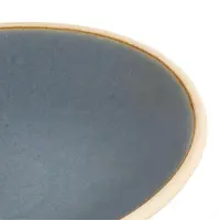 canvas shallow bowl blue granite | 200mm | (pack of 6)