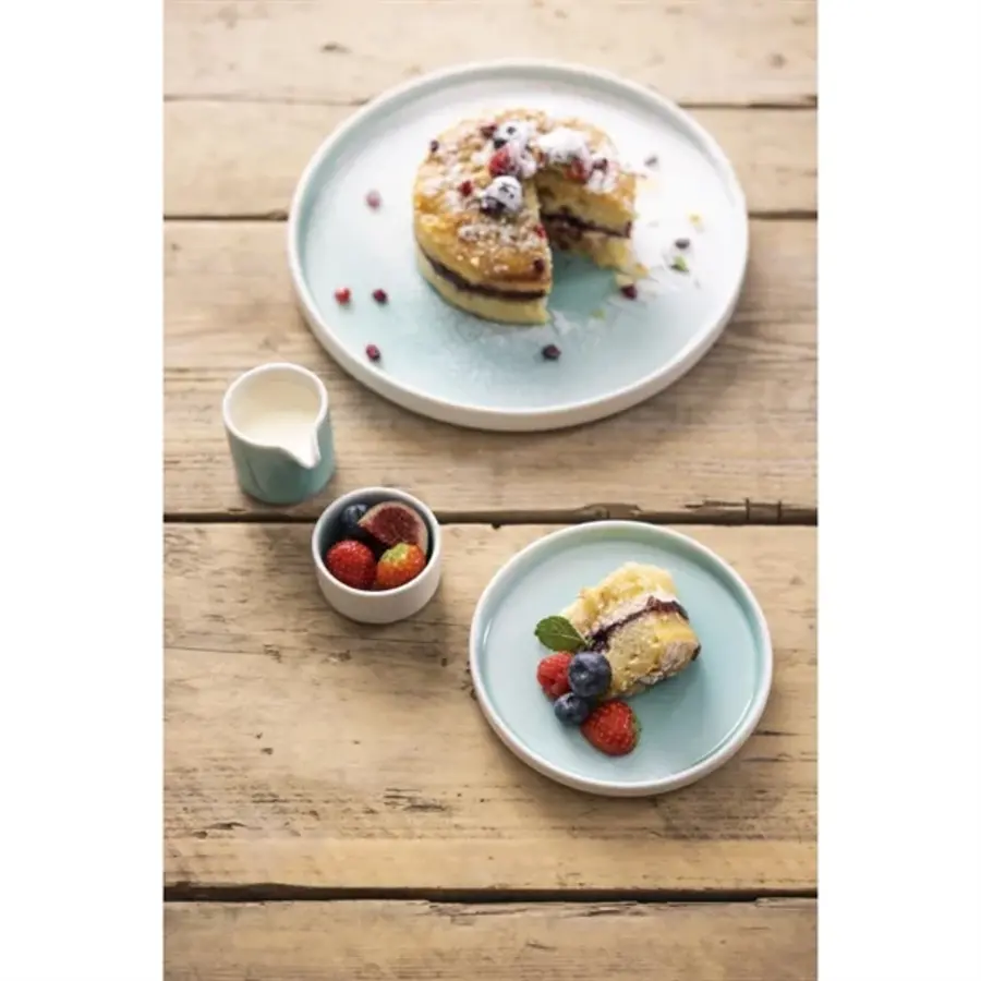 Fondant Dipschälchen Mintgrün | 12 Stück | 7(Ø)cm | Porzellan