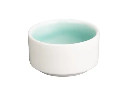  Olympia Fondant dip bowls mint green | 12 pieces | 7(Ø)cm | Porcelain 