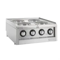 Plaque de cuisson électrique série 600 avec 4 zones de cuisson | 24(h) x 60(l) x 60(p)cm