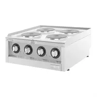 Plaque de cuisson électrique série 600 avec 4 zones de cuisson | 24(h) x 60(l) x 60(p)cm