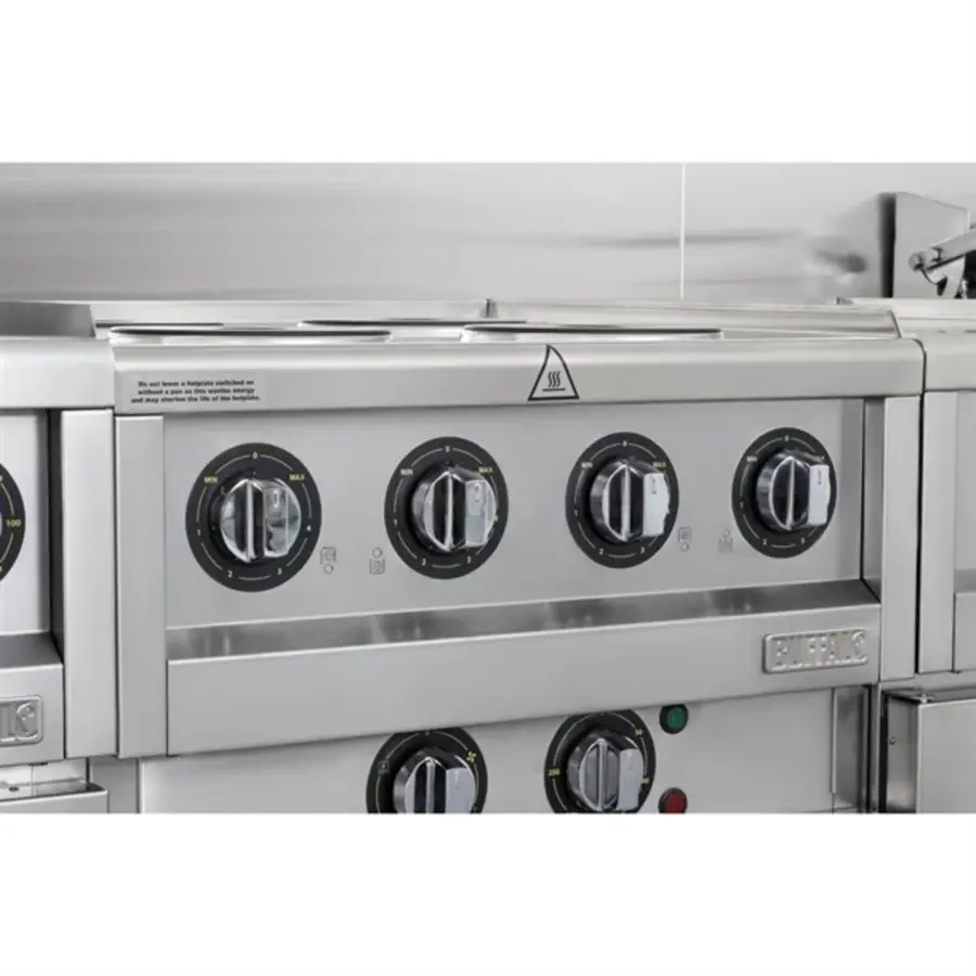 Elektrokochfeld Serie 600 mit 4 Kochzonen | 24 (H) x 60 (B) x 60 (T) cm
