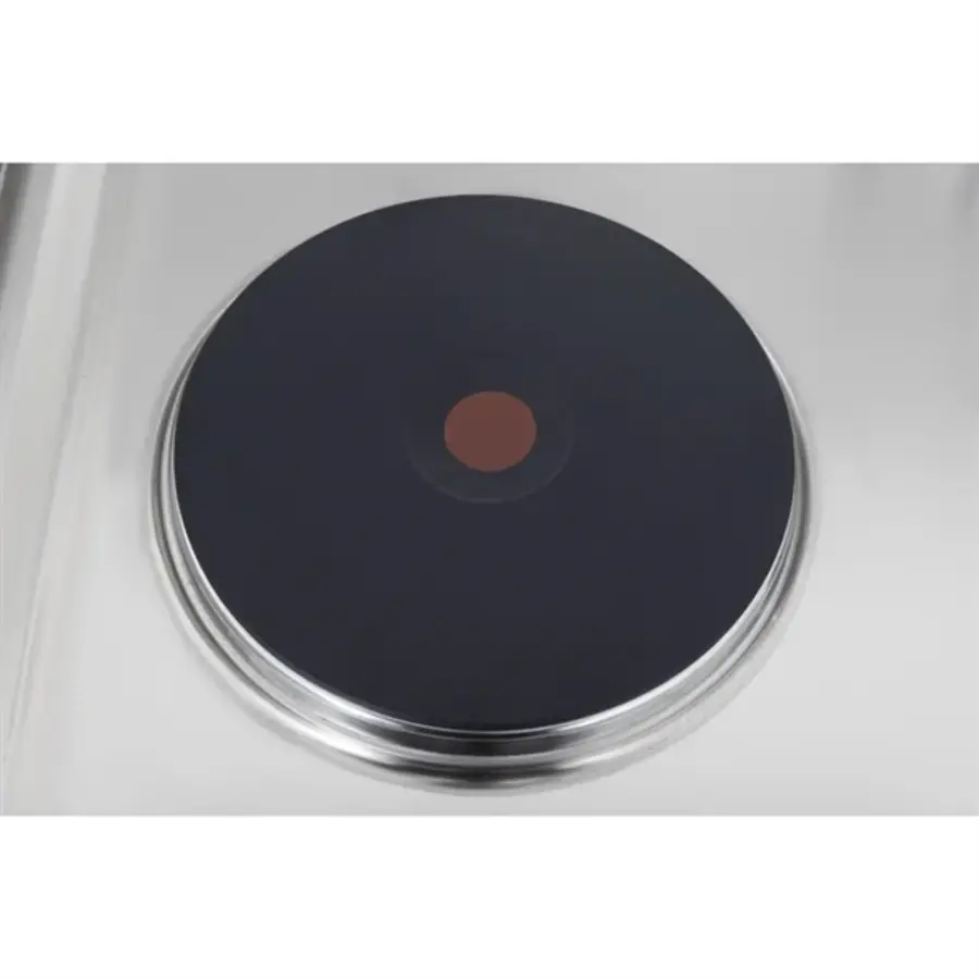 Plaque de cuisson électrique série 600 avec 4 zones de cuisson | 24(h) x 60(l) x 60(p)cm