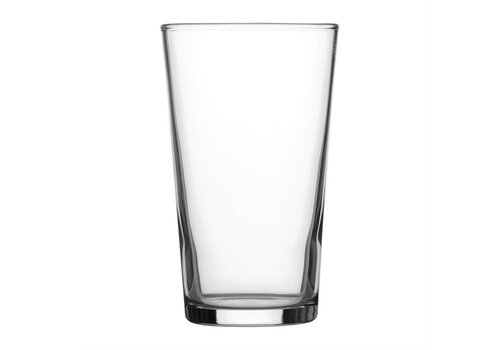  HorecaTraders Utopia gehärtete konische Biergläser mit CE-Kennzeichnung | 280 ml | (48 Stück) 