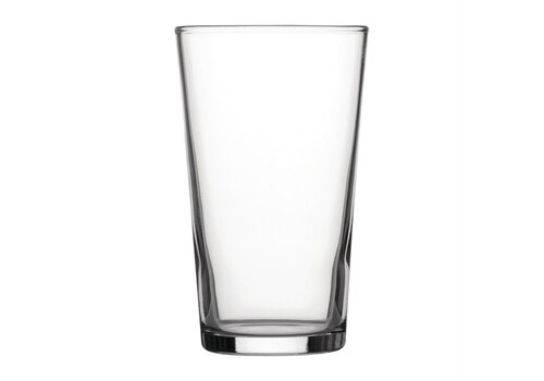  HorecaTraders Utopia gehard conische bierglazen CE-gemarkeerd | 280 ml | (48 stuks) 