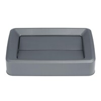 Couvercle Jantex pour poubelles étroites 60/80 litres | Gris