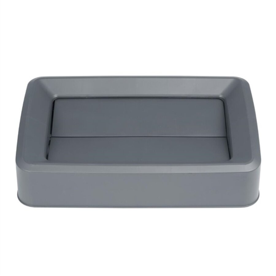 Couvercle Jantex pour poubelles étroites 60/80 litres | Gris